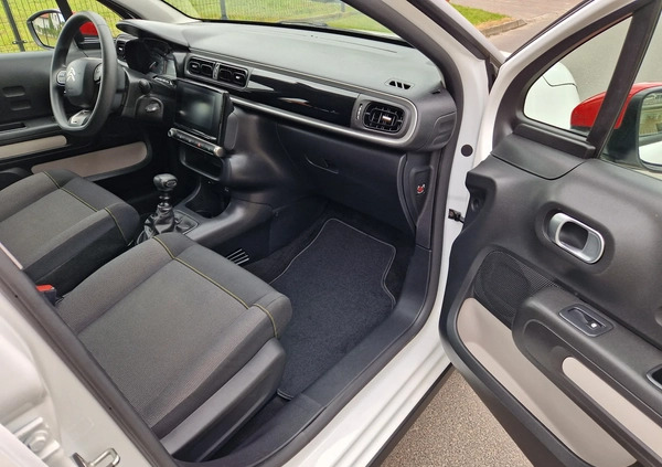 Citroen C3 cena 51900 przebieg: 58000, rok produkcji 2021 z Gniezno małe 497